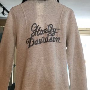 DONATING SOON Harley Davidson sweater coat